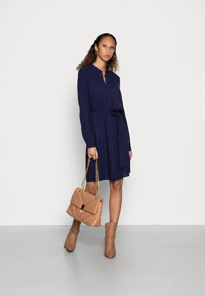 Peignoir ANNA FIELD Anna Field Shirt Dress Bleu Marine Femme | EUI-2458417